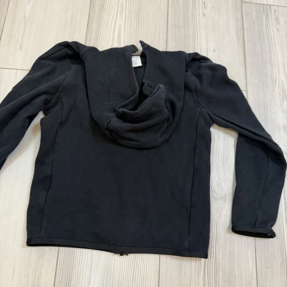 Nike‎ Tech Fleece Sweatshirt Hoodie Boys Size Small Black Standard Fit CU9223